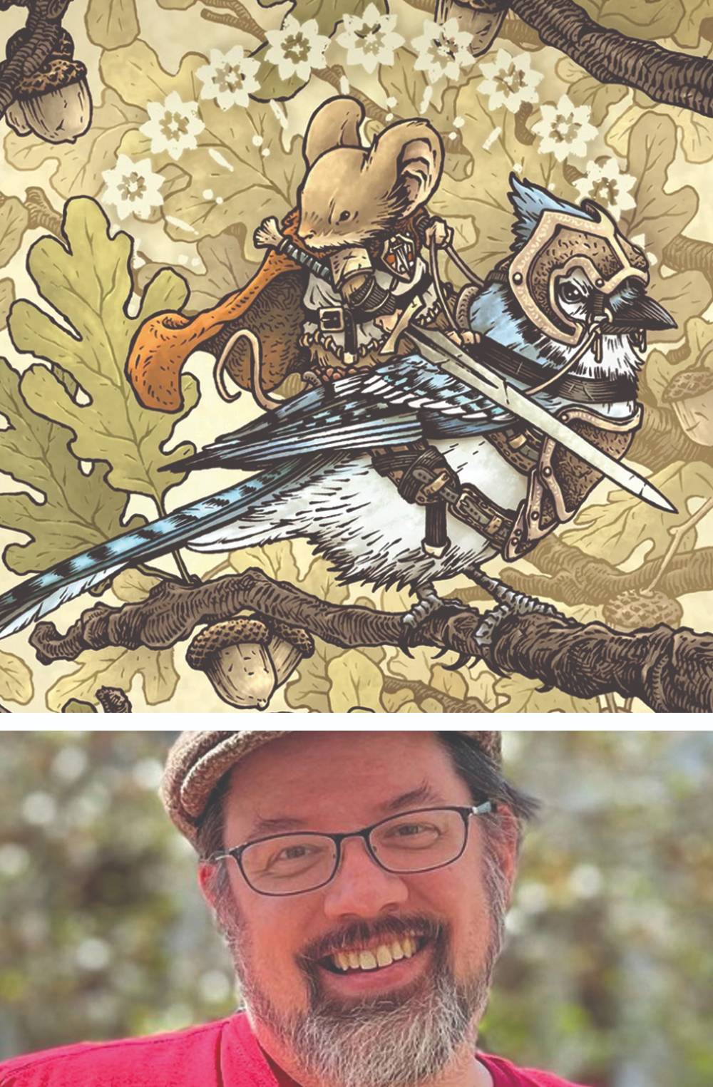 Art and portrait of David Petersen